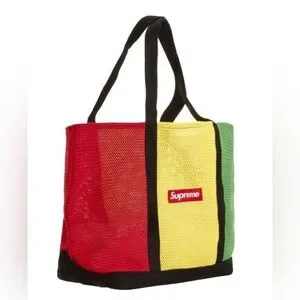 Supreme Raffia Tote Red シュプリーム Supreme Raffia Tote Bag Rm8xx Brand New
